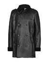 Andrea D'amico Coats In Black