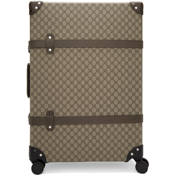 gucci canvas suitcase