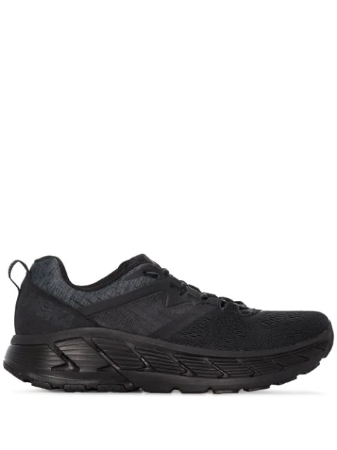 hoka challenger low black
