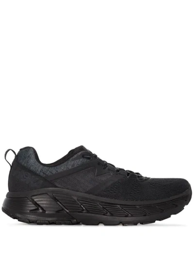 Hoka One One Challenger Low Gtx Sneakers In Black