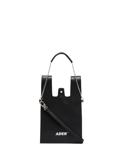 Ader Error Handtasche Mit Kettenriemen In Black