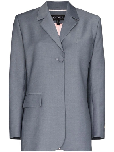 Anouki Einreihiger Blazer In Grey