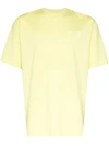 Y-3 Short Sleeve T-shirt In Yellow