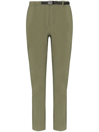 Gramicci Khaki Packable Track Trousers In Green