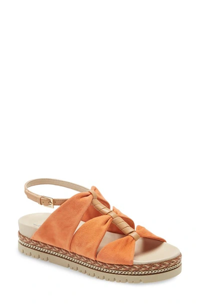 Amalfi By Rangoni Brent Sandal In Fiesta Cashmere Suede
