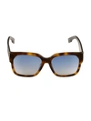 Dior Idf 58mm Square Sunglasses In Black
