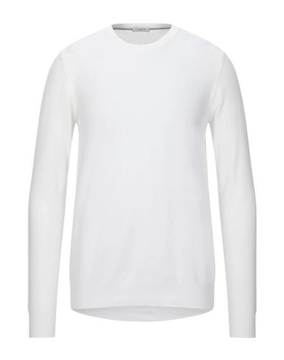 Paolo Pecora Sweaters In White