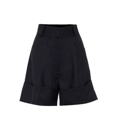 Low Classic Half Turn Up Wool Shorts - S - Also In: M In Blue