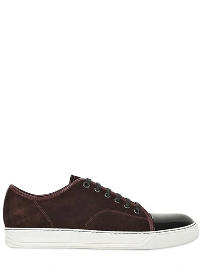 Lanvin & Patent Leather Low-top Sneaker, Burgundy In | ModeSens