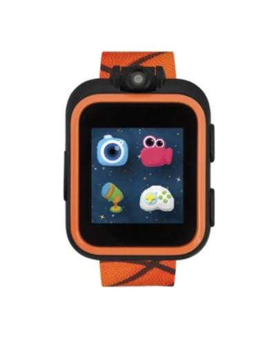 Itouch Playzoom Smartwatch For Kids Basketball Print 42mm In Orange