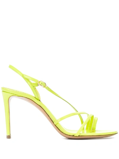 Nicholas Kirkwood 'elements' Leather Sandals In Yellow