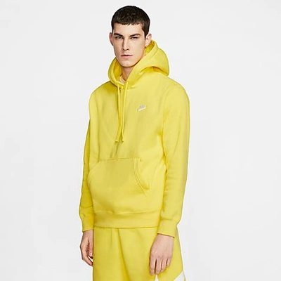 Nike Club Hoodie In Yellow