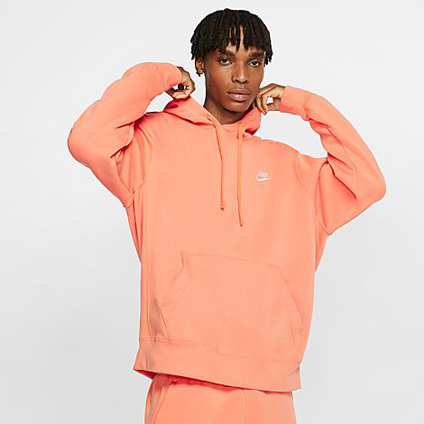 Nike Sportswear Club Fleece Pullover Hoodie In Orange | ModeSens