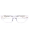 Ambush Rectangle-frame Clear Glasses In White