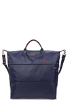 Longchamp Le Pliage Expandable Nylon Tote In Navy