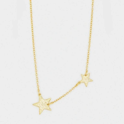 Gorjana Super Star Pendant Necklace In Gold