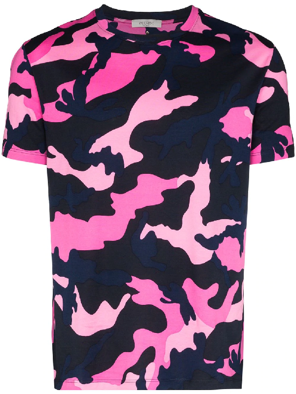 valentino camo pink