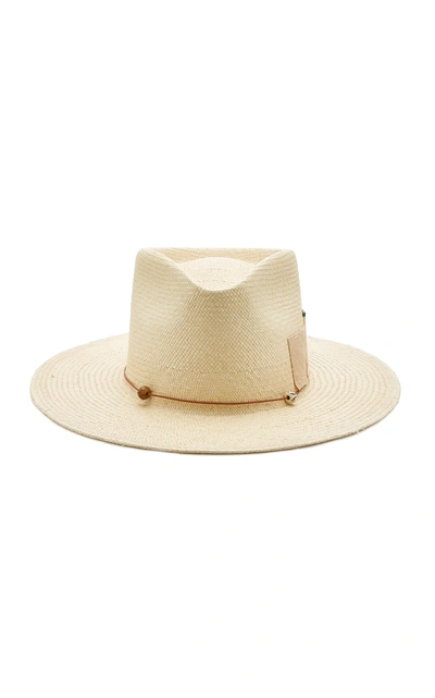 Nick Fouquet Sand Dollar Beach Straw Hat In Neutral