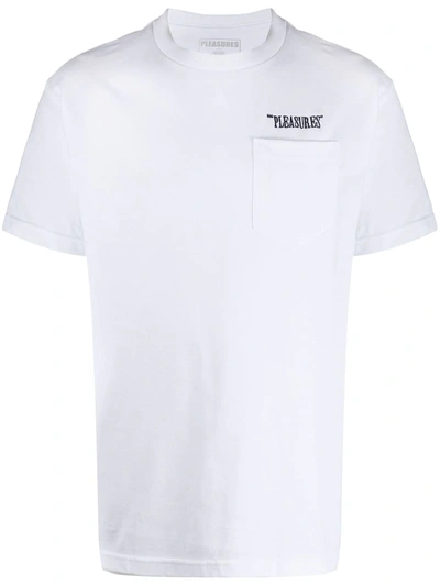 Pleasures Balance White Cotton T-shirt