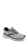 Brooks Men's Adrenaline Gts 20 Running Sneakers From Finish Line In White/ Black/ Grey