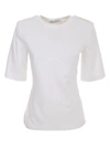 Max Mara Parole Cotton T-shirt In White