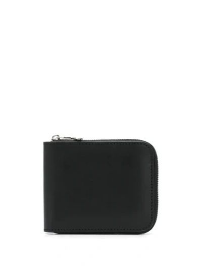 Ami Alexandre Mattiussi Small Zipped Wallet In Black
