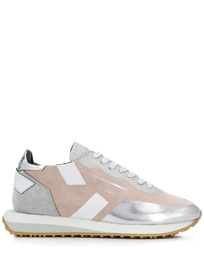 Ghoud Rush Panelled Low-top Trainers In Pink