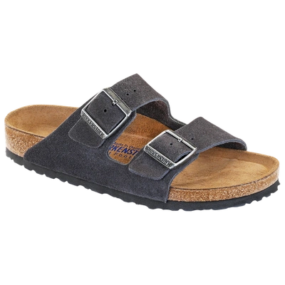 Birkenstock Arizona Soft Footbed Sandal In Navy