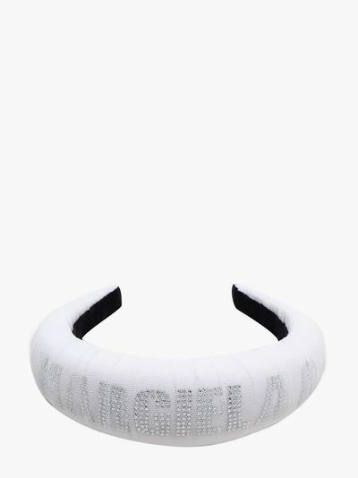 Mm6 Maison Margiela Hairband In White