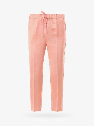 Semicouture Trousers In Pink
