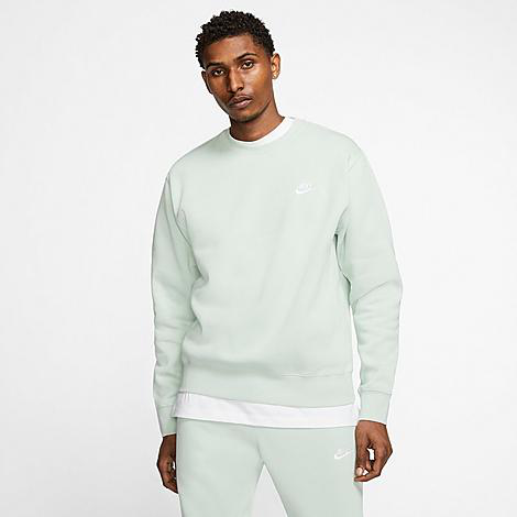 Nike Sportswear Club Fleece Crewneck Sweatshirt In Green | ModeSens