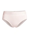 Wacoal Women's Subtle Beauty High-cut Briefs In Pearl