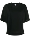 Loewe Embroidered Anagram Logo Cotton T-shirt In Black