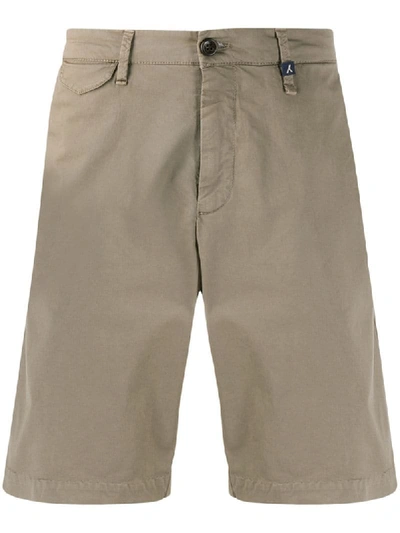 Myths Slim-fit Bermuda Shorts In Neutrals