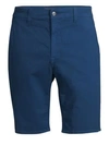 Joe's Jeans Brixton Stretch Cotton Straight Fit Shorts In Oasis Blue