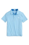 Johnnie-o Boys' Merrins Polo Shirt - Little Kid, Big Kid In Gulf Blue