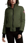 Canada Goose Dore Packable Hooded Down Jacket In Military Green