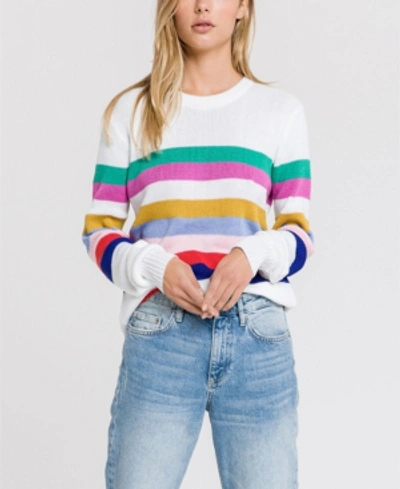 English Factory Eve Multi-striped Sweater