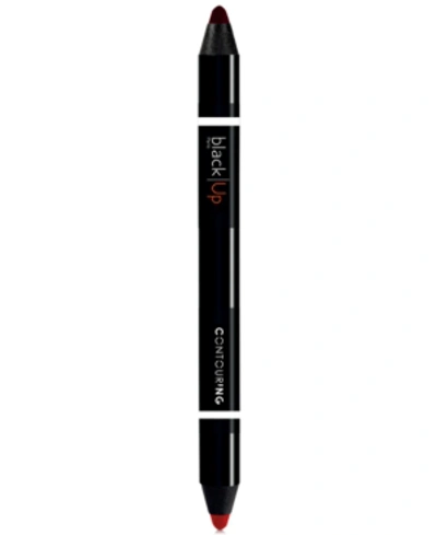 Black Up Ombre Lips Double-ended Contour Pencil In Contl06 Burgundy And Red