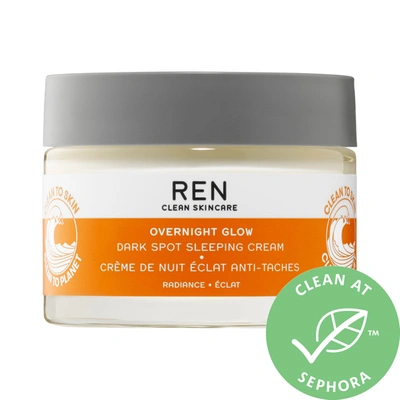 Ren Clean Skincare Overnight Glow Dark Spot Sleeping Cream (1.7 Fl. Oz.)