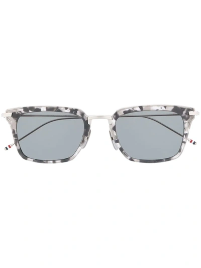 Thom Browne Tortoiseshell-acetate D-frame Sunglasses In Grey