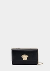 Versace Palazzo Evening Bag With Chain In Black