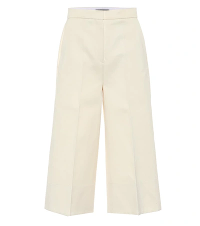 Joseph Toy Cotton-sateen Culottes In White