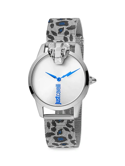 Just Cavalli Animal Stainless Steel Bracelet Watch