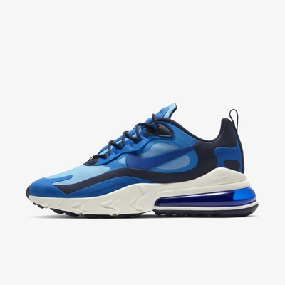 Nike Men's Air Max 270 React Casual Sneakers From Finish Line In Blue