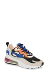 Nike Air Max 270 React Women's Shoe (fossil) - Clearance Sale In Fossil/ Hyper Blue/ Black