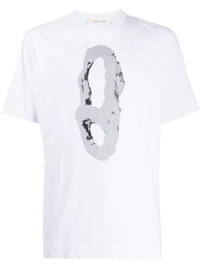 Alyx White T-shirt Patch And Print