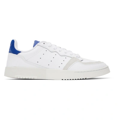 Adidas Originals Adidas Supercourt Sneakers Ef5885 In White/royal