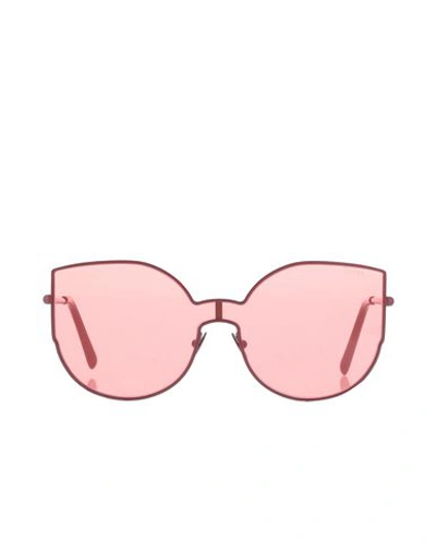 Super Lucia Lenz Sunglasses Color Amaranth