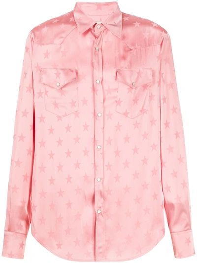 Laneus Texana Shirt 4728 In Pink
